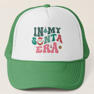In My Santa Era - Retro Christmas Trucker Hat