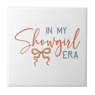 In My Showgirl ERA Coquette Bow Tile