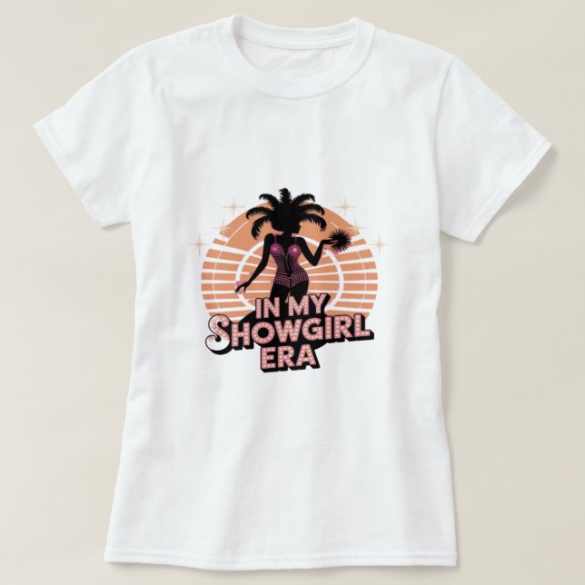 In My Showgirl Era Retro Disco T-Shirt (Design Front)