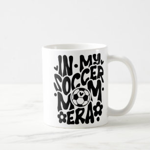 In My Soccer Mom Era Funny Mama Mothers Day  Coffee Mug