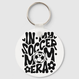 In My Soccer Mom Era Funny Mama Mothers Day Keychain