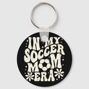 In My Soccer Mom Era Soccer Mama Mom Life Mothers  Keychain