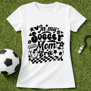 In My Soccer Mom Era Trendy Cute Game Day T-Shirt