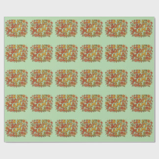 In My Soft Mama Era Retro Groovy Flower Desig Wrapping Paper