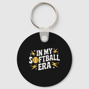 In My Softll Era Competitive Fastpitch Team Player Keychain