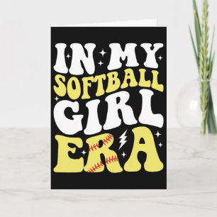 In My Softll Girl Era Retro Groovy Softll Girl _2 Card