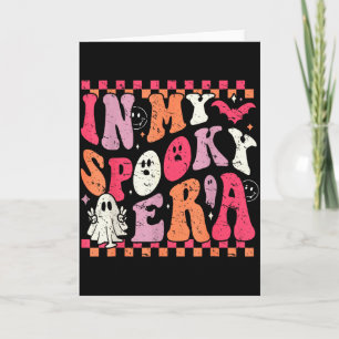 In My Soky Era Groovy Hipe Halloween Ghost  Card