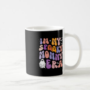 In My Spooky Mommy Era Groovy Spooky Halloween Cos Coffee Mug