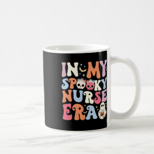 In My Spooky Nurse Era Halloween Groovy Witchy Spo Coffee Mug