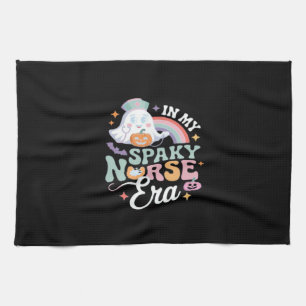 In My Spooky Nurse Era Halloween Trick Or Treat Es Kitchen Towel