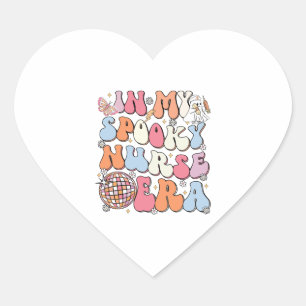 In My Spooky Nurse Era Shirt Halloween Nurse Shirt Heart Sticker