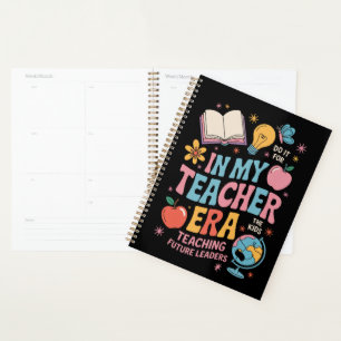 In My Teacher Era Back to School Kindergarten Planner