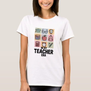 In My Teacher Era Kindergarten Teacher Life T-Shirt