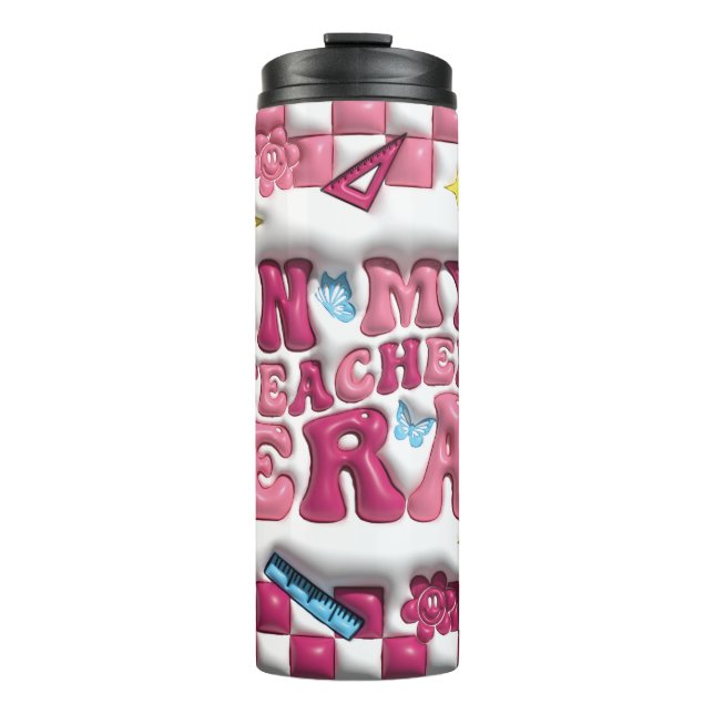 In My Teacher Era Puffy Bubble 3D Tumbler (Front)