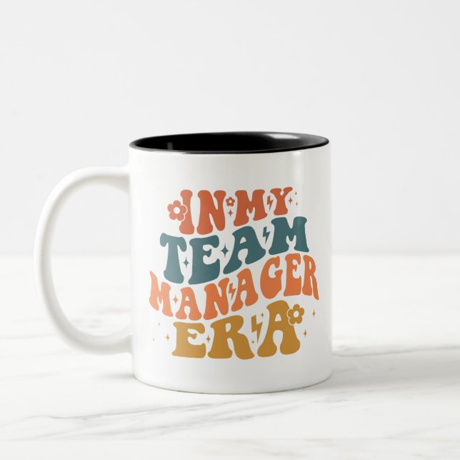 In my team manager era Two-Tone coffee mug (Left)