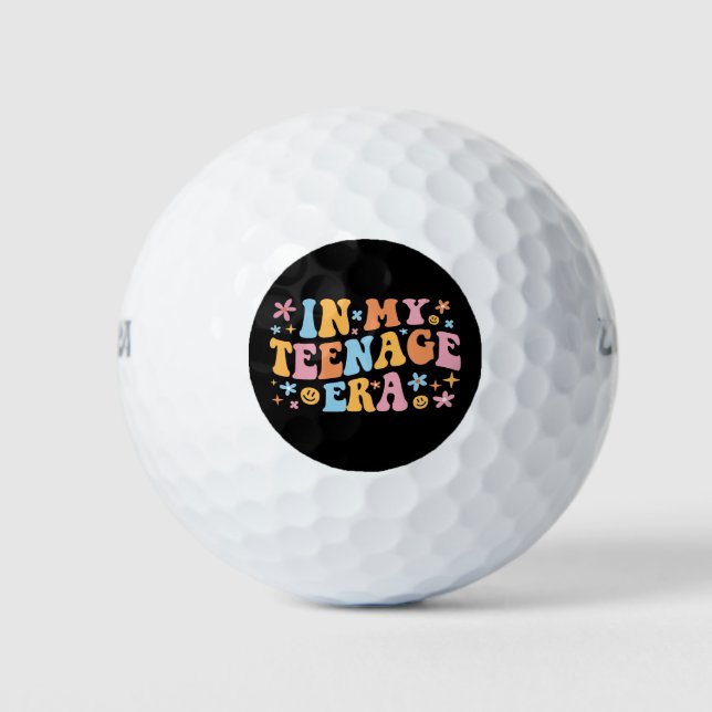 In My Teenage Era I Golf Balls (Front)