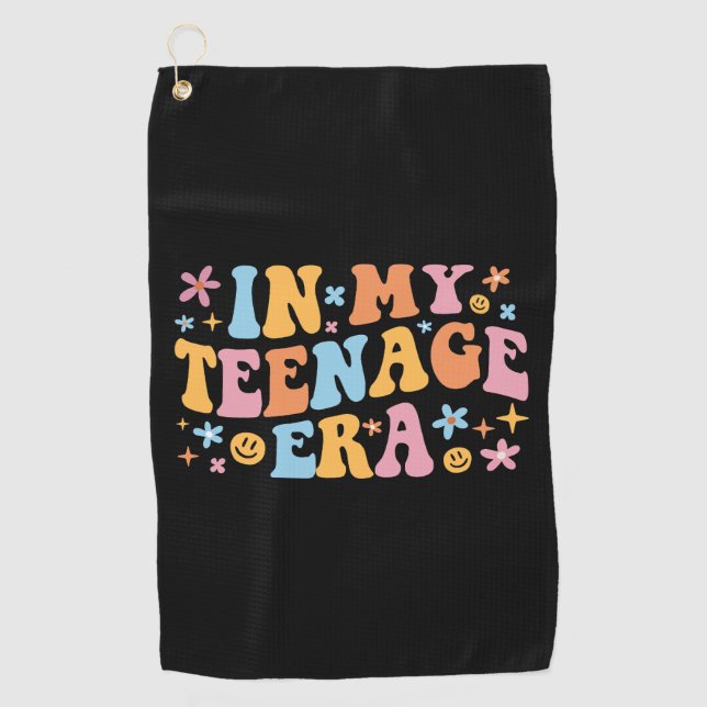 In My Teenage Era I Golf Towel (Front)