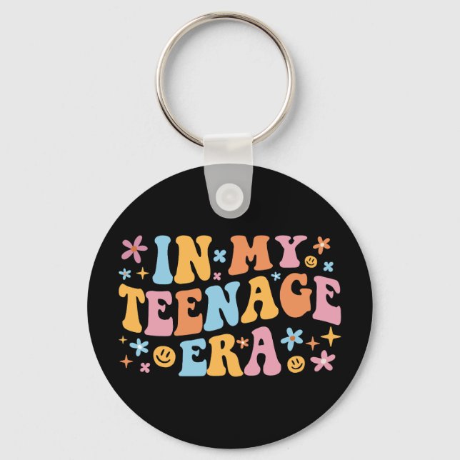 In My Teenage Era I Keychain (Front)