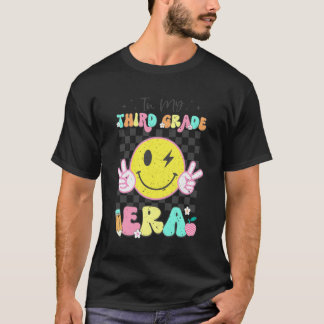 In My Third Grade Era Back To School Smile Face Te T-Shirt