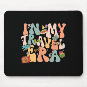In My Travel Era Airplane Adventure Tee In My Trav Mouse Pad
