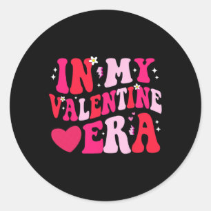 In My Valentine Era Classic Round Sticker