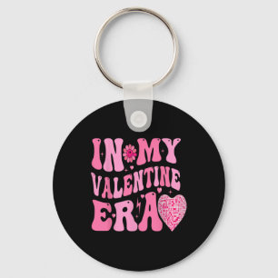 In My Valentine Era Cute Valentine's Day Girls Kid Keychain