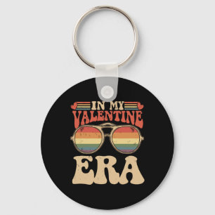 In My Valentine Era Cute Valentine's Day Girls Kid Keychain
