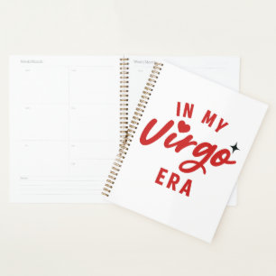In My Virgo Era Notebook, Virgo Birthday Gift Planner