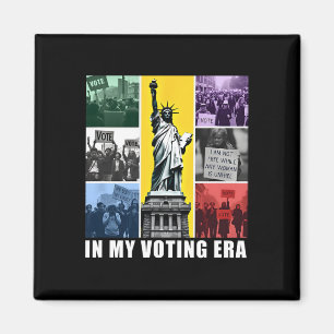 In My Voting Era Harris Wheimer Presidential Elect Magnet