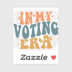 In My Voting Era Retro Wavy