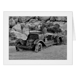 " In Need Of A Tow - Short DOF Black & White "