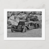" In Need Of A Tow - Short DOF Black & White "