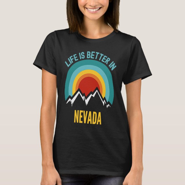 in Nevada Nevada T-Shirt (Front)