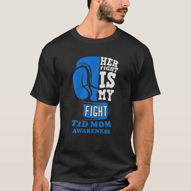 In November We Wear Blue Butterflies Diabetes Awar T-Shirt (Front)
