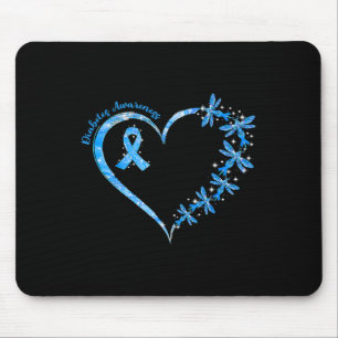 In November We Wear Blue Cure Diabetes Awareness L Mouse Pad