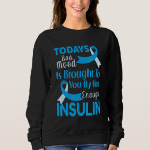 In November We Wear Blue Diabetic T1d T2d Diabetes Sweatshirt