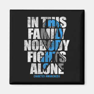 In November We Wear Blue T1d T2d Diabetic Diabetes Magnet