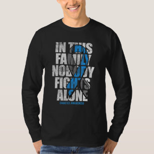 In November we Wear Blue T1D T2D Diabetic Diabetes T-Shirt