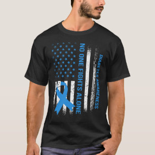 In November we Wear Blue T1D T2D Diabetic Diabetes T-Shirt