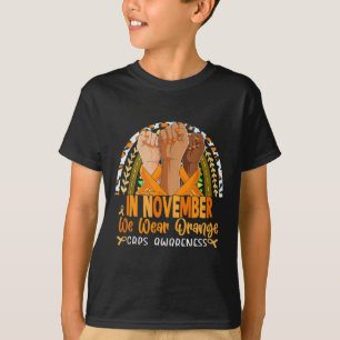 In November We Wear Orange Crps Awareness Orange R T-Shirt