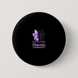In November We Wear Periwinkle Stomach Cancer Awar 2 Inch Round Button