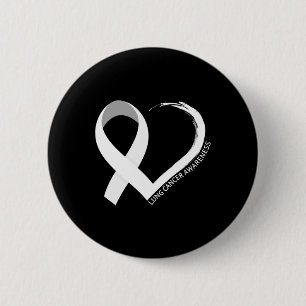 In November We Wear White Lung Cancer Awareness Mo 2 Inch Round Button