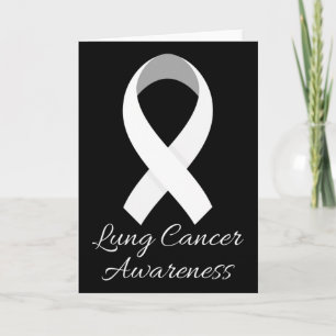 In November We Wear White Lung Cancer Awareness Mo Card