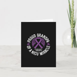 In November We Wear White Lung Cancer Awareness Ri Card