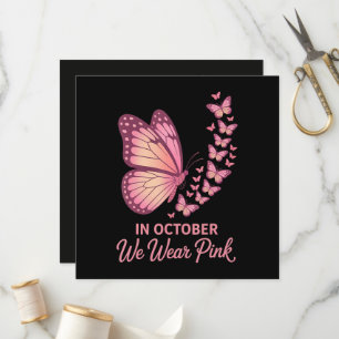 in october pink breast butterfly program