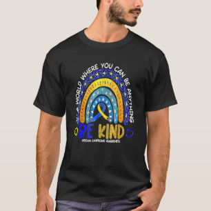 In October We Wear Blue And Yellow Down Syndrome A T-Shirt