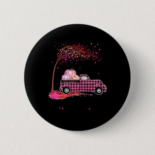 In October We Wear Pink Breast Cancer Awareness Au 2 Inch Round Button