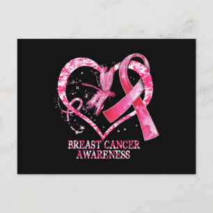 In October We Wear Pink Breast Cancer Awareness Dr Postcard