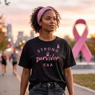 In October We Wear Pink Breast Cancer Awareness T-Shirt