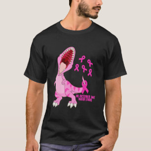 In October We Wear Pink Dinosaur Trex Dino Kid Boy T-Shirt